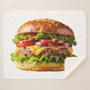 SlipperyJoes mundwässernder Cheeseburger knusprig Sherpadecke