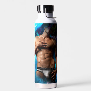 SlipperyJoe's muskulöse Männerunterwäsche Beule ko Trinkflasche
