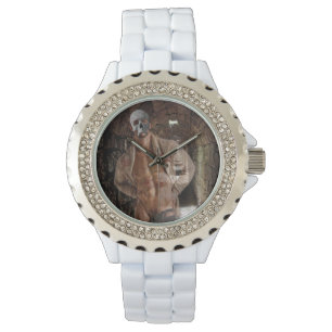 SlipperyJoe's muskulöser Geisterstein dümmlich bel Armbanduhr