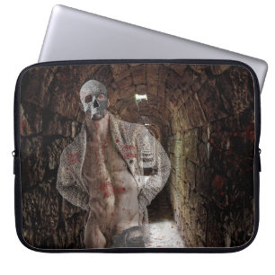 SlipperyJoe's muskulöser Geisterstein dümmlich bel Laptopschutzhülle