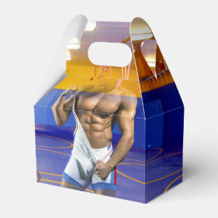 SlipperyJoe's muskulöser Mann Beule Six-Pack Fitne Geschenkschachtel