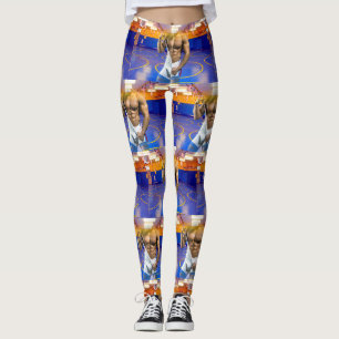 SlipperyJoe's muskulöser Mann wütet Sechserpack-Gy Leggings