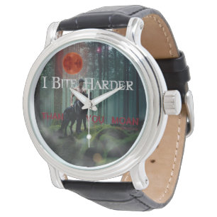 SlipperyJoe's mystische Halloween-Atmosphäre Armbanduhr