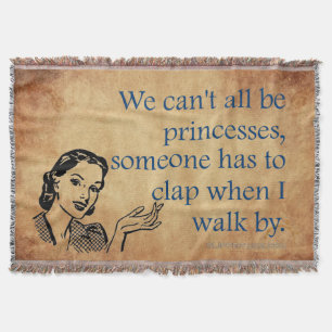 SlipperyJoe's Princess-Klaps, der lustige 50er-Vin Decke