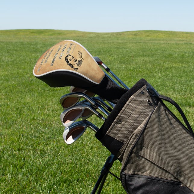 SlipperyJoe's Princess-Klaps, der lustige 50er-Vin Golf Headcover (In SItu)
