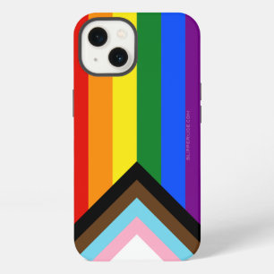 SlipperyJoe's Progress Pride Flag sechs klassische iPhone Hülle