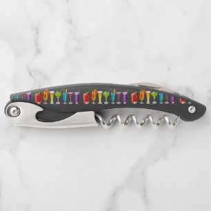 SlipperyJoe's prost Alkohol Cocktails LGBTQIA schw Kellnermesser