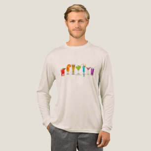 SlipperyJoe's prostituiert Alkohol Cocktails LGBTQ Tri-Blend Shirt