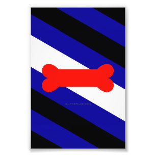 SlipperyJoe's Puppy-Play-Pride-Flag fetishes LGBTQ Fotodruck