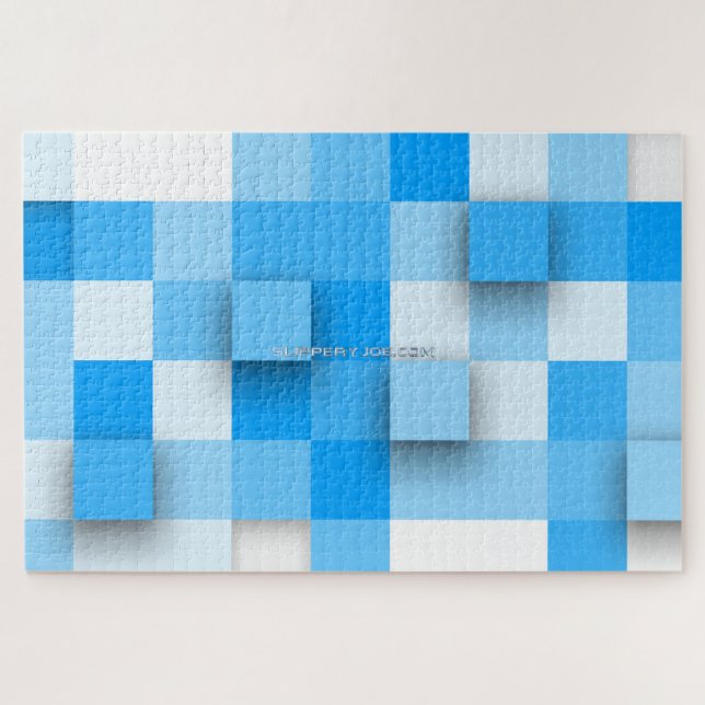 SlipperyJoe's Quadrat Kunstwerk Mosaik modernen dr (Horizontal)