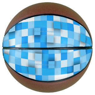 SlipperyJoe's Quadrat Kunstwerk Mosaik modernen dr Basketball