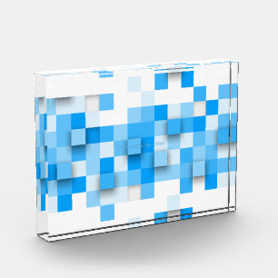 SlipperyJoe's Quadrat Kunstwerk Mosaik modernen dr Fotoblock