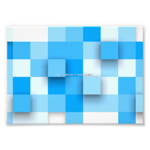 SlipperyJoe's Quadrat Kunstwerk Mosaik modernen dr Fotodruck