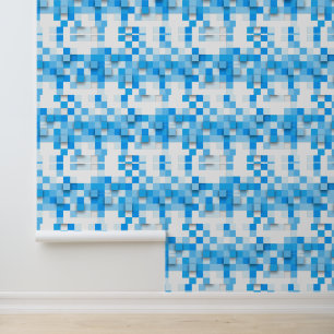 SlipperyJoe's Quadrat Kunstwerk Mosaik modernen dr Tapete