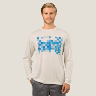 SlipperyJoe's Quadrat Kunstwerk Mosaik modernen dr Tri-Blend Shirt