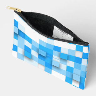 SlipperyJoe's Quadrat Kunstwerk Mosaik modernen dr Zubehörtasche