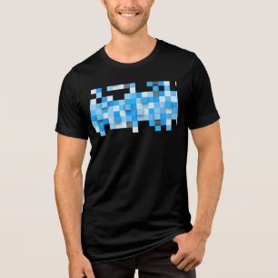 SlipperyJoe's Quadrate Kunstwerk Mosaik modern dre Tri-Blend Shirt
