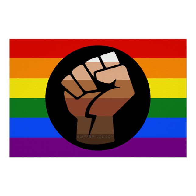 SlipperyJoe's Quee Gay-Gay-Geschenke "People of Co Poster (Vorderseite)