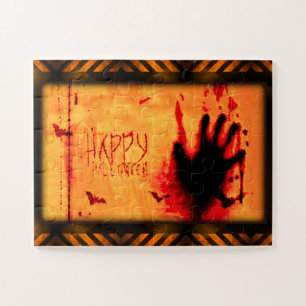 SlipperyJoe's raue Happy Halloween Grafik gezackt