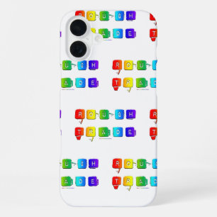 SlipperyJoe's rauer Handel queere Pop-Typografie S iPhone 16 Plus Hülle