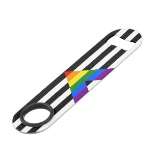 SlipperyJoes Regenbogenflagge für gerade Verbündet Speed Flaschenöffner