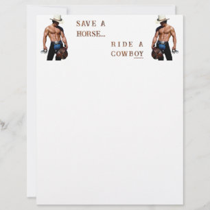 SlipperyJoe's rette Pferd reit Stroh Cowboyhut Mus Briefbogen