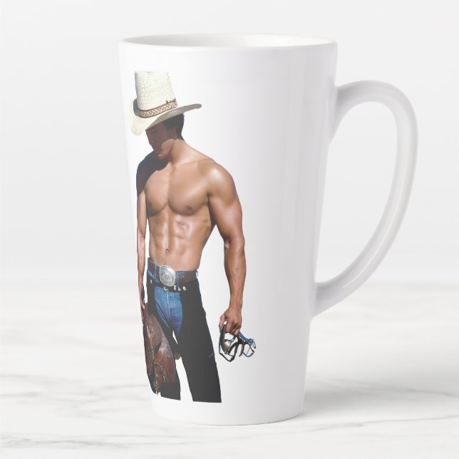 SlipperyJoe's rettend Pferderückfahrt Strohhut Milchtasse (Rechts)