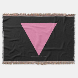 SlipperyJoe's rosa Dreiecksflagge hellrosa Symbol Decke