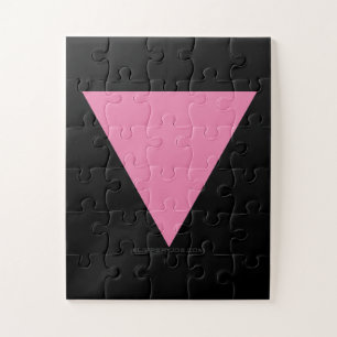 SlipperyJoe's rosa Triangle-Symbol in rosa
