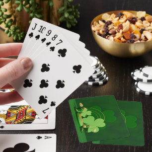 SlipperyJoe's Saint Patrick's Day Spielkarten