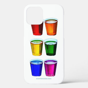 SlipperyJoe's Schnapsgläser sechs Tassen horizonta Case-Mate iPhone Hülle