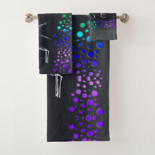 SlipperyJoe's scribbled love word rainbow gradient