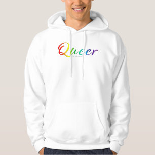 SlipperyJoes seltsames einzelnes ausdrucksstarkes Hoodie