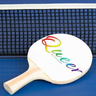 SlipperyJoes seltsames einzelnes ausdrucksstarkes Tischtennis Schläger