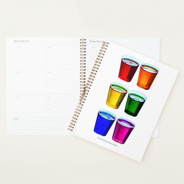 SlipperyJoe's Shot Brille flüssige Stolz Farben ce Planer (Anzeige)