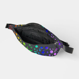SlipperyJoe's Skriptwort Liebe Regenbogenverlauf Bauchtasche