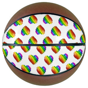 SlipperyJoe's skulpturales dreidimensionales Herz Basketball