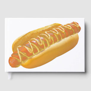 SlipperyJoe's Sommer-BBQ-Vibe-Hotdog in weichem Br Gästebuch