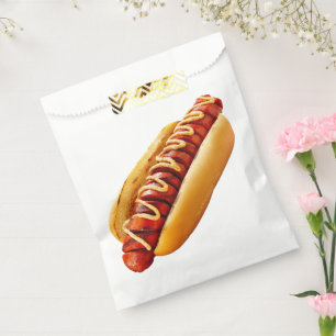 SlipperyJoe's Sommer-BBQ-Vibe-Hotdog in weichem Br Geschenktütchen