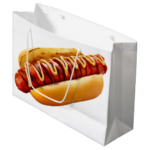 SlipperyJoe's Sommer-BBQ-Vibe-Hotdog in weichem Br Große Geschenktüte