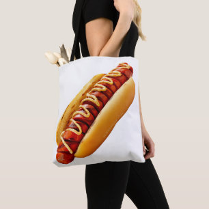 SlipperyJoe's Sommer-BBQ-Vibe-Hotdog in weichem Br Tasche