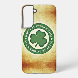 SlipperyJoe's St. Patrick's Day glänzendes dreiblä Samsung Galaxy Hülle