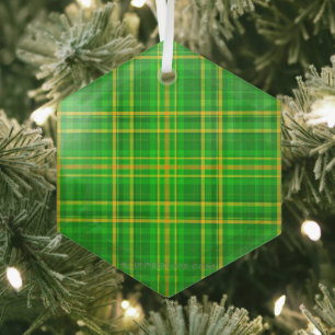 SlipperyJoe's St. Patrick's Day Irish inspirierte Ornament Aus Glas
