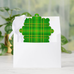 SlipperyJoe's St. Patrick's Day Irish inspirierte Ornament Karte