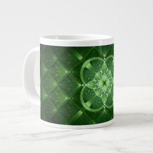 SlipperyJoe's St. Patrick's Day leuchtendes vierbl Jumbo-Tasse