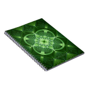 SlipperyJoe's St. Patrick's Day leuchtendes vierbl Notizblock