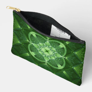 SlipperyJoe's St. Patrick's Day leuchtendes vierbl Zubehörtasche