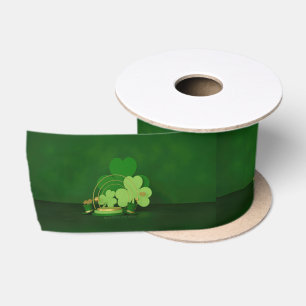 SlipperyJoe's St. Patrick's Day Thema Kobold Satinband