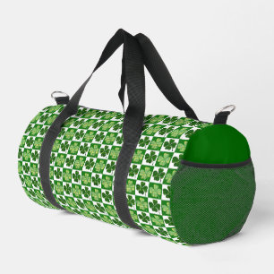SlipperyJoe's St. Patrick's Day Vierblattklee Duffle Bag