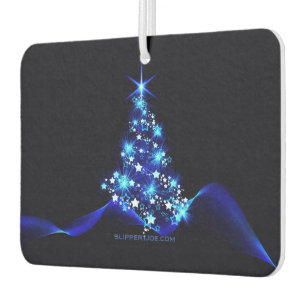 SlipperyJoe's stilisierter leuchtender Weihnachtsb Autolufterfrischer